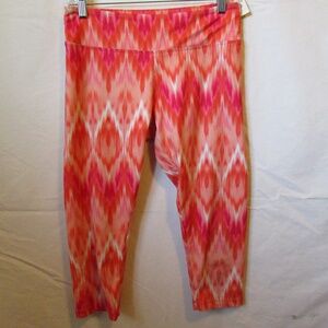 Balance Collection Pink and Orange Capris